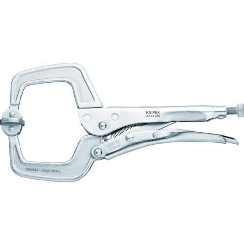 C型ｸﾞﾘｯﾌﾟﾌﾟﾗｲﾔｰ(溶接用) 280mm 1丁画像