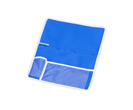 フレキシブルベッドネーム／引掛け式　（ブルー・ポケット付）