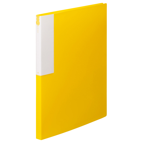 ｸﾘﾔｰﾌﾞｯｸ A4ﾀﾃ 24ﾎﾟｹｯﾄ 背幅17mm ｲｴﾛｰ 1ｾｯﾄ(10冊)画像