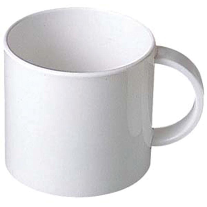 コップ No.809W マイカップ (大) 330ml ホワイト エンテック画像