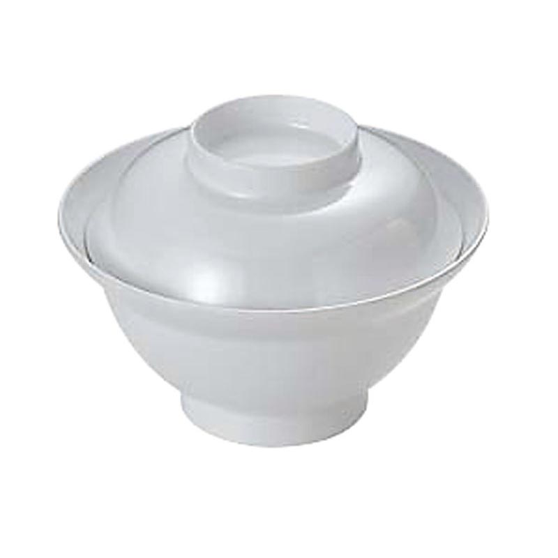 メラミン食器 No.60AW 丼(大) 身 (白) エンテック