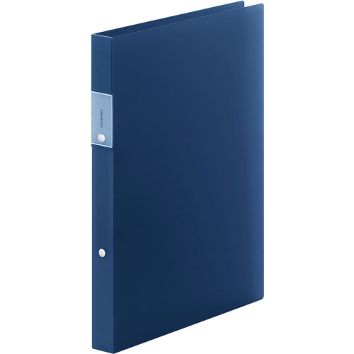 FAVORITES ﾘﾝｸﾞﾌｧｲﾙ(透明) A4ﾀﾃ 2穴 140枚収容 背幅29mm ﾈｲﾋﾞｰ 1冊画像