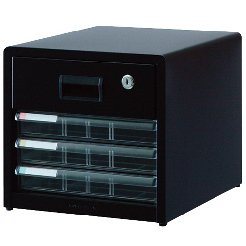 ｱﾊﾞﾝﾃV2 ﾚﾀｰｹｰｽ A4ﾀﾃ 浅3段 鍵付深1段 1台画像