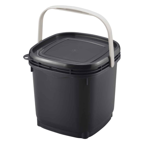 アウトドア収納ボックス キャンパー6 10L ブラック画像