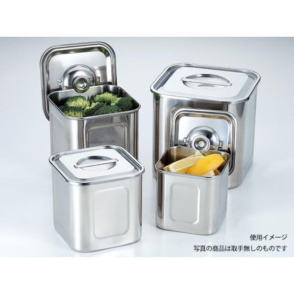 UK 角・深型キッチンポット24cm (手付) YUKIWA画像