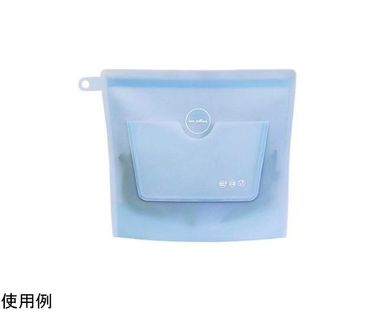 Zipbag ブルー Lサイズ