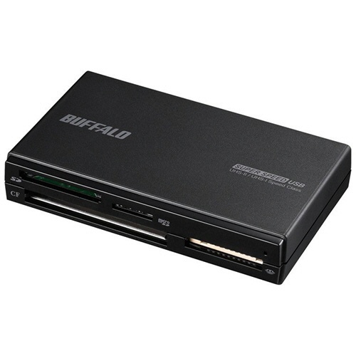 UHS-II対応　USB3.0　マルチカードリーダー　ブラック　1個画像