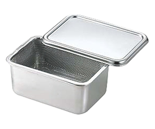 kan 豆腐水切かごセット 蓋付ツル無画像