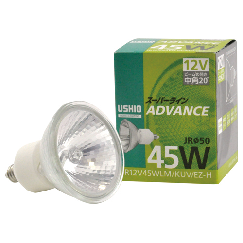 ﾊﾛｹﾞﾝﾗﾝﾌﾟ ｽｰﾊﾟｰﾗｲﾝｱﾄﾞﾊﾞﾝｽ 45W 中角 EZ10口金 ﾐﾗｰ付 1個画像