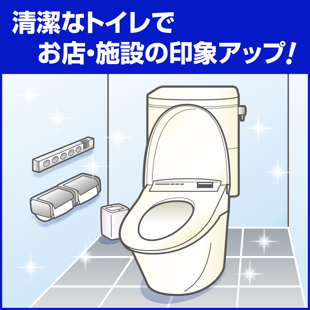 トイレマジックリン消臭・洗浄スプレー　ツヤツヤコートプラス　エレガントローズの香り　2L業務用　6本 横から確認できるパッケージとエレガントなローズのデザイン