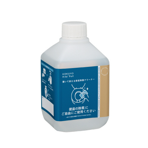 HibiFull(ﾋﾋﾞﾌﾙ) 置いて使える便座除菌ｸﾘｰﾅｰ 付け替え用 600mL 1本画像