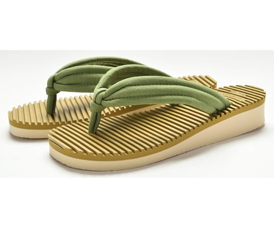 Rebornサンダル yubi-ku02（オリーブ） M画像