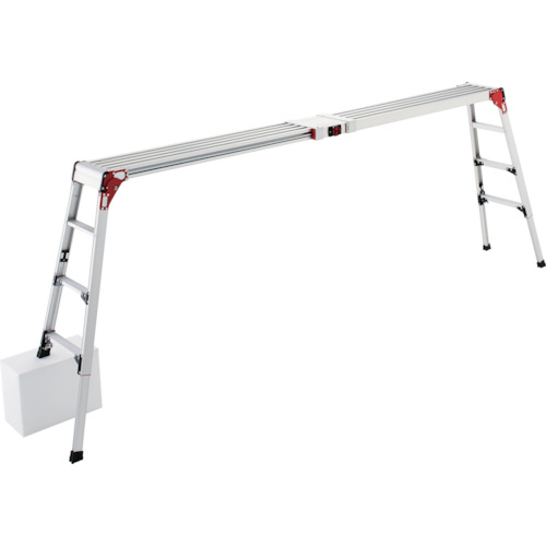 天板･脚部伸縮式足場台 DSL型 4段 1台画像