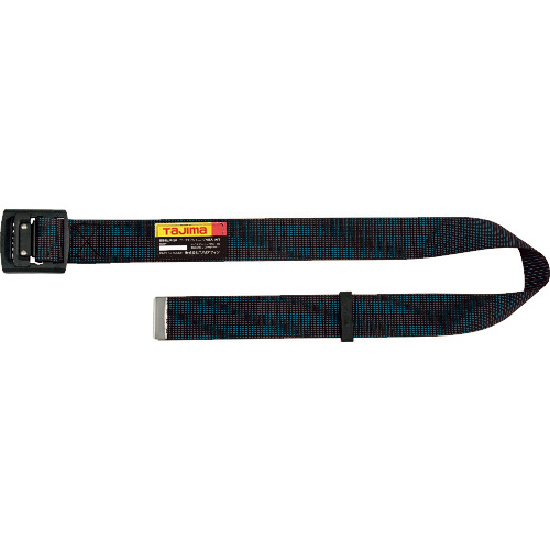 胴ﾍﾞﾙﾄ ｱﾙﾐﾜﾝﾌｨﾝｶﾞｰ黒ﾊﾞｯｸﾙﾄﾞｯﾄ柄 ﾄﾞｯﾄ青 Mｻｲｽﾞ 1個画像