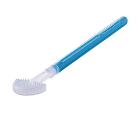 樹脂製やわらか舌掃除ブラシ　ブルー画像