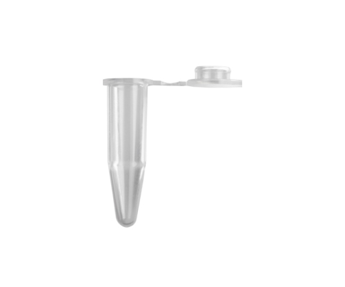 0.5mL PCRチューブ フラットキャップ付き 透明 1ケース（1000個×10パック入）画像