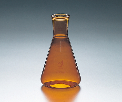 TS三角フラスコ・茶 2000mL・34/45