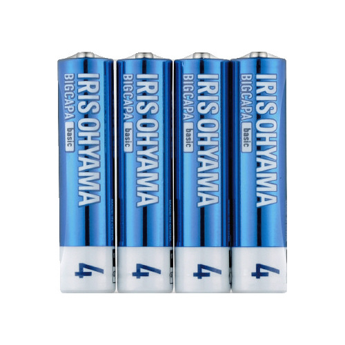 アルカリ乾電池　単４形　４本パック画像