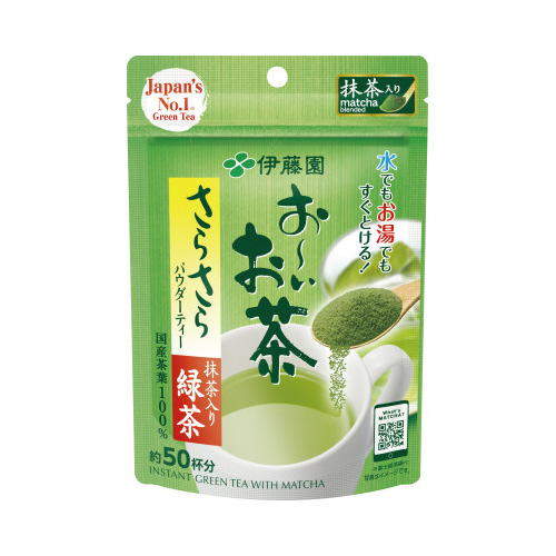 おーいお茶　抹茶入りさらさら緑茶　４０ｇ×５画像