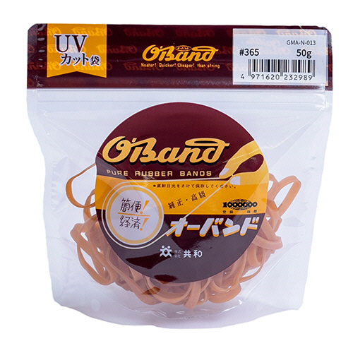 ｵｰﾊﾞﾝﾄﾞ #365 内径89mm 50g入 透明袋 1袋画像