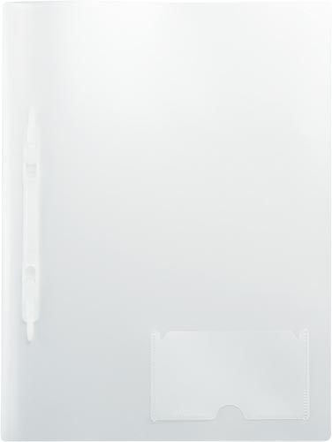 プラファイル（名刺ポケット付）　乳白×５画像