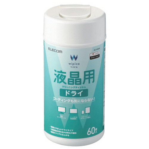 液晶用ﾄﾞﾗｲｸﾘｰﾆﾝｸﾞﾃｨｯｼｭ ﾎﾞﾄﾙﾀｲﾌﾟ 1ｾｯﾄ(360枚:60枚×6個)画像