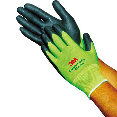 一般作業用ｺﾝﾌｫｰﾄｸﾞﾘｯﾌﾟｸﾞﾛｰﾌﾞ ｸﾞﾘｰﾝ XLｻｲｽﾞ 1双画像