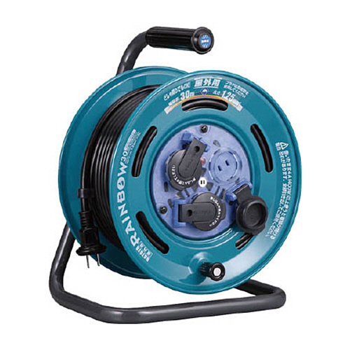 ﾚｲﾝﾎﾞｰﾘｰﾙ(単相100V) 防雨型屋外用 30m 1台画像