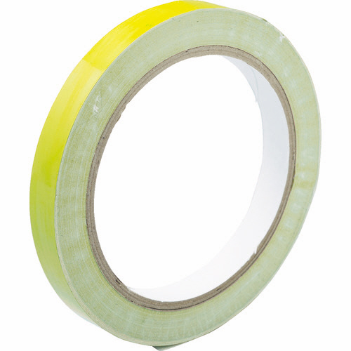 ﾊﾞｯｸﾞｼｰﾘﾝｸﾞﾃｰﾌﾟ 黄 9mm×50m 1巻画像