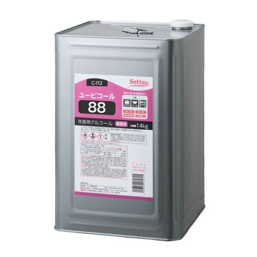 アルコール製剤 ユービコール88 14kg セッツ画像