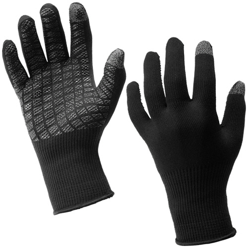 物流用ｺｰﾃﾞｭﾗｸﾞﾛｰﾌﾞ 黒 15G 1双画像