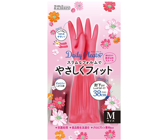デイリープリーツ　M　レッド画像