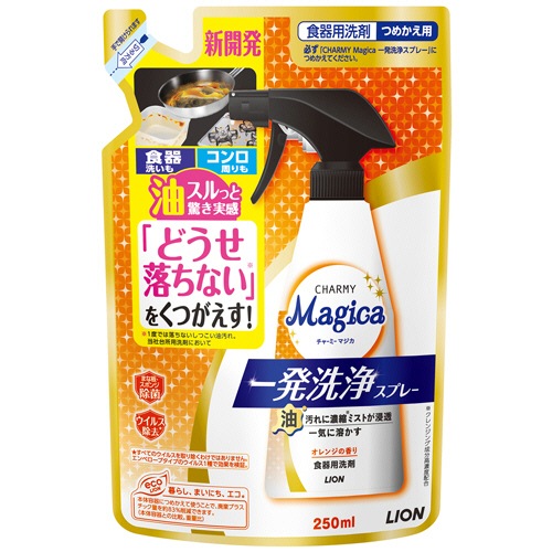 CHARMY Magica 一発洗浄ｽﾌﾟﾚｰ つめかえ用 250ml 1個画像