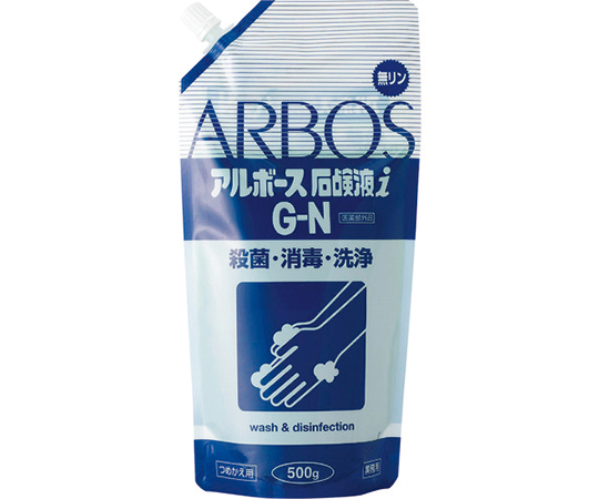 石鹸液iG-N　500gパウチ画像