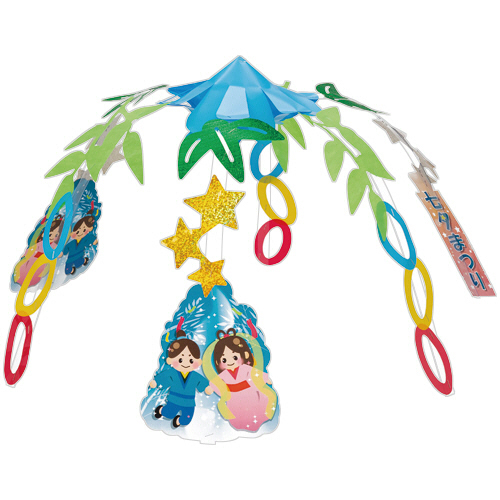 七夕飾り 七夕ﾎﾟｯﾄ 1本画像