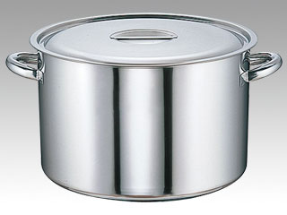 SAモリブデン半寸胴鍋目盛付51cm画像