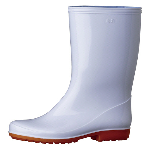 作業長靴 ﾜｰｸｴｰｽ W2100 ﾎﾜｲﾄ 30.0cm 1足画像