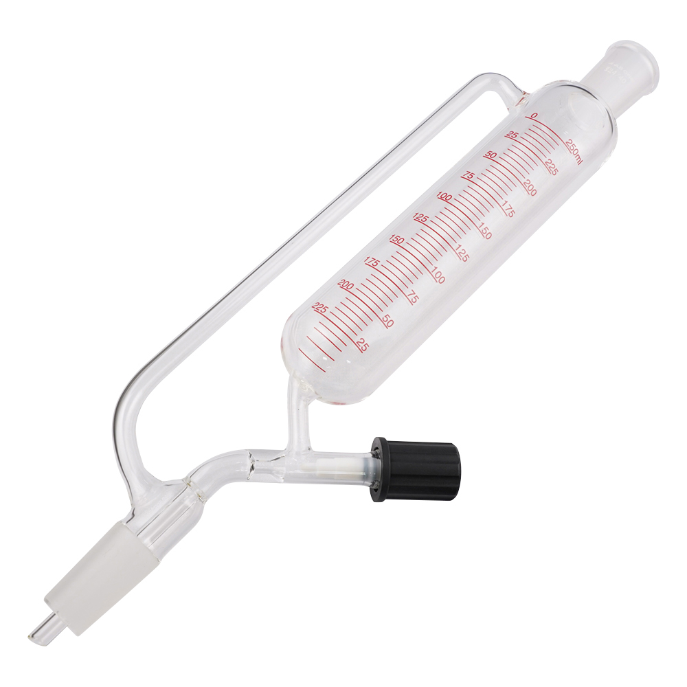 分液ロート（平衡型、ニードルバルブ、目盛付）　250mL画像