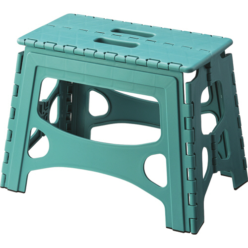 ﾌｫｰﾙﾃﾞｨﾝｸﾞｽﾃｯﾌﾟ32ﾜｲﾄﾞ ﾌﾞﾙｰ 1台画像