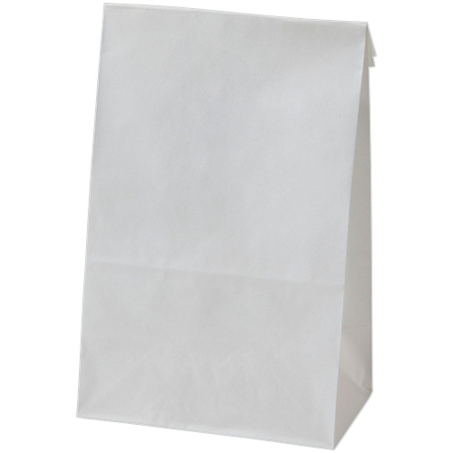 HEIKO NF耐油角底袋 No.4 白無地 1ﾊﾟｯｸ(100枚)画像