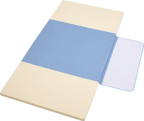 防水シーツ　デニムタイプ　ブルー　×３枚画像