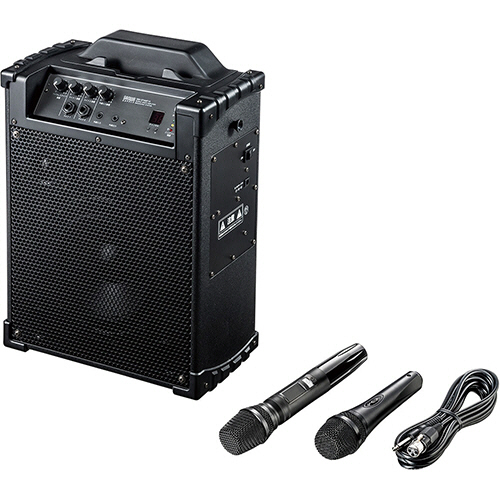 ﾜｲﾔﾚｽﾏｲｸ付き拡声器ｽﾋﾟｰｶｰ 1台