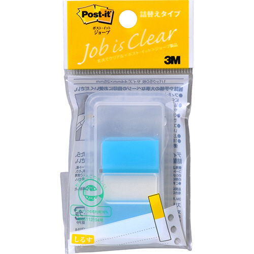 ﾎﾟｽﾄ･ｲｯﾄ ｼﾞｮｰﾌﾞ詰替ﾀｲﾌﾟﾚｷﾞｭﾗｰ ﾃﾞｨｽﾍﾟﾝｻｰ入44×25mmｽｶｲﾌﾞﾙｰ 1ｾｯﾄ(10個)画像