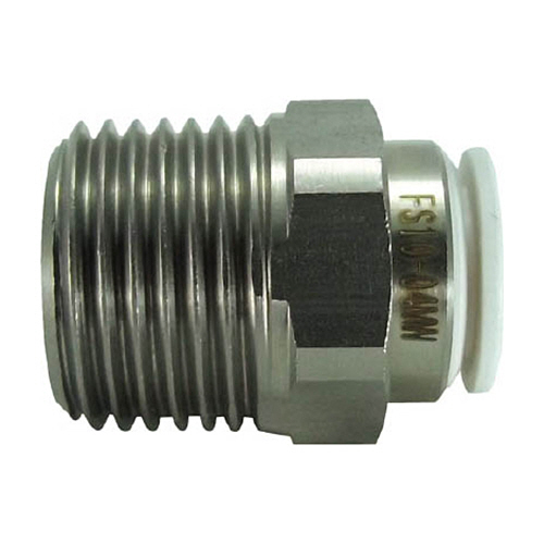 ﾀｯﾁｺﾈｸﾀｰﾌｧｲﾌﾞ ﾒｲﾙｺﾈｸﾀｰ(ﾎﾜｲﾄﾎﾞﾃﾞｨｰ)10mm･R1/2 1個画像