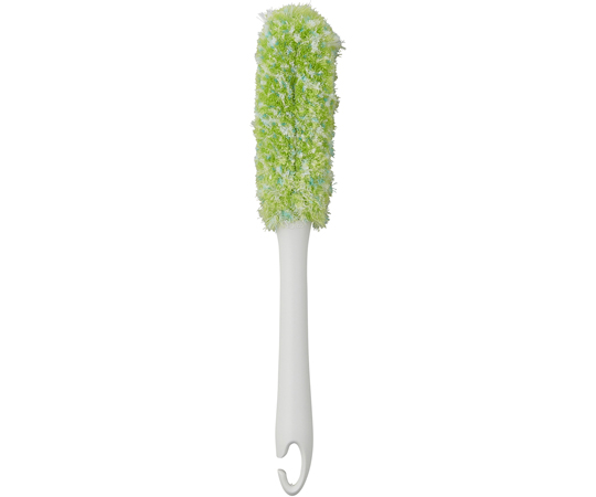 バスボンくん抗菌 おててスッキリブラシ 短柄 グリーン