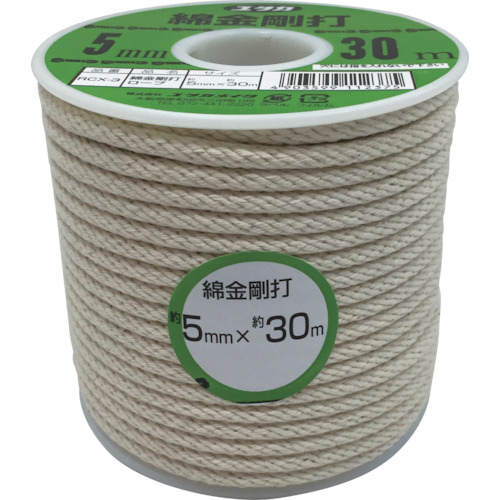 綿金剛打ﾛｰﾌﾟ ﾎﾞﾋﾞﾝ巻 5mm×30m 1巻画像