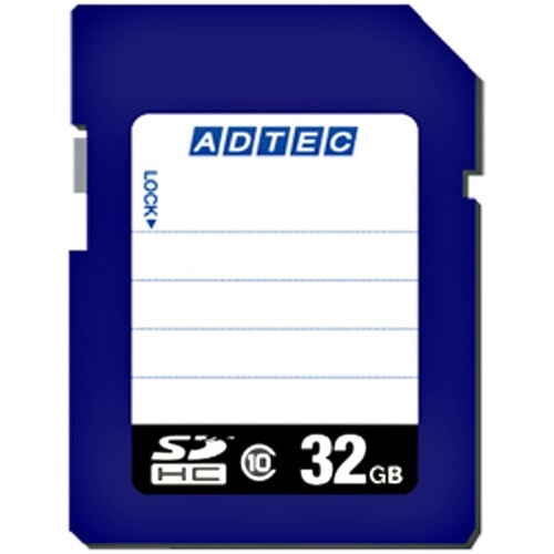 SDHCメモリカード　32GB　Class10　インデックスタイプ　1枚画像