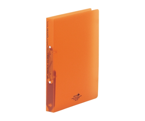 AQUA DROPs リングファイル<ツイストリング> 4橙 F-5005画像