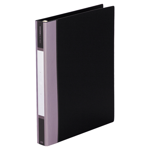 ﾘｸｴｽﾄ ﾘﾌｨﾙﾊﾞｲﾝﾀﾞｰMTL A4ﾀﾃ 30穴 80枚収容 背幅35mm 黒 1冊画像