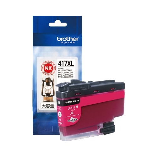 純正インク　ＬＣ４１７ＸＬＭ　マゼンタ画像